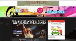 Desktop Screenshot of khfm.org